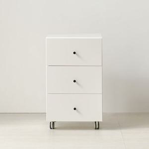 [착불배송] C7421 3단 이동식 서랍장 400 2colors 3단서랍장 이동식서랍장 바퀴형서랍장 수납가구 침실가구 거실가구 수납장 이동서랍장 협탁