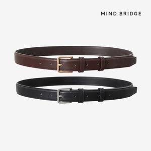 [마인드브릿지 우먼] 여24MM스퀘어버클소가죽캐주얼벨트 MABT00A3