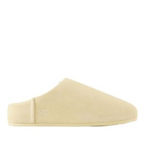 어그 ELEA 클로즈드 토 누벅 가죽 슬라이드 1171390 PBT PALE B