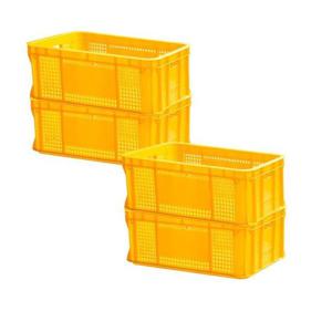 농산물 식품 사각 플라스틱 바구니 운반상자 6호 20개 운반상자6호 플라스틱바구니 농산물박스 운반박스