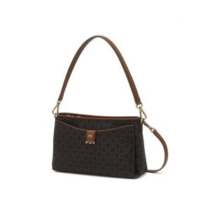 [닥스ACC][SAINT BARNET] 브라운 DD 패턴 가죽 숄더백 DCBA5F871