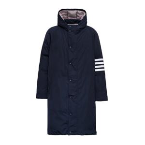 톰브라운 4선완장 후드 롱패딩 네이비 남성 MOD064X 07259 415