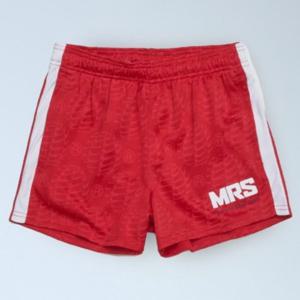 26 SS 나이키 X 마틴 로즈 올오버 로고 프린트 트랙 쇼츠 레드 HM9025 657