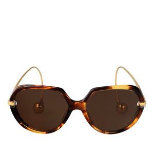 보테가베네타 하바나 라운드 메탈 선글라스 BV1436S 002