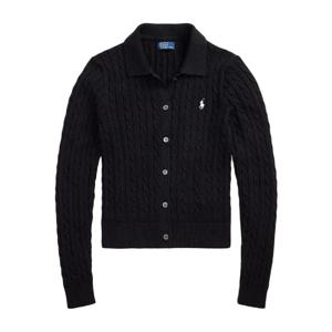 26SS 케이블 클래식 폴로 가디건 블랙 211971881 003