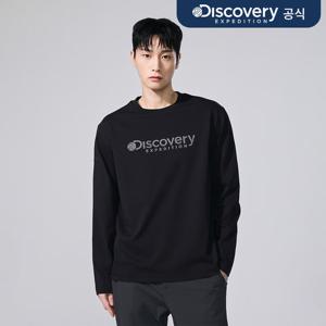 [디스커버리] 로건 긴팔티셔츠 (BLACK) DXRL3A061-BKS