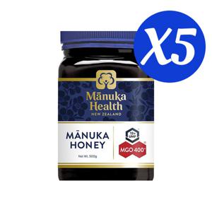 마누카헬스 MGO400+ 뉴질랜드 마누카꿀 500g X5개