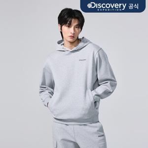 [디스커버리] 남성 테크 니트 트레이닝 후드티 (M/GREY) DMTR25061-MGS