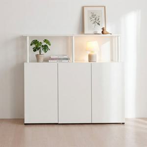 동서가구 E0 아르케 시스템선반 다용도 수납 책장 1200 2단+선반 1단 DF927799