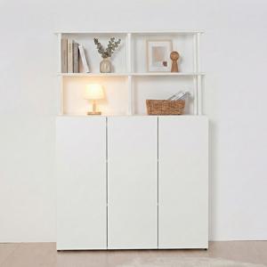 동서가구 E0 아르케 시스템선반 다용도 수납 책장 1200 3단+선반 2단 DF927807