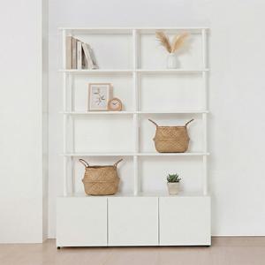 동서가구 E0 아르케 시스템선반 다용도 수납 책장 1200 1단+선반 4단 DF927795