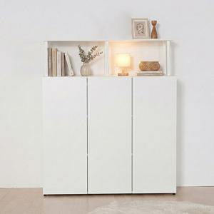 동서가구 E0 아르케 시스템선반 다용도 수납 책장 1200 3단+선반 1단  DF927806