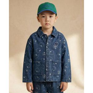 벨리타앤보이즈 버블애플올오버 데님자켓 BK6SJJ11DL