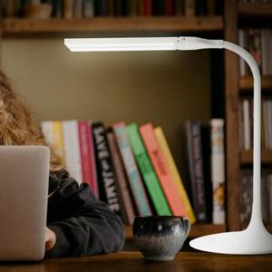 [데코] 듀얼 LED 스탠드조명 대용량충전식 자바라 책상스탠드