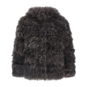 시모네타라비짜 플렌 후드 하이넥 퍼 코트 F05JA362H13FD 028