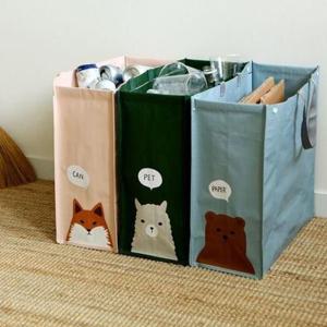 사무문구용품 다용도 타포린 백 - 01 Animal 팬시용품 세트