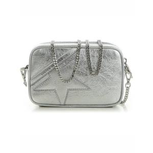 라프리마 골든구스 실버 라미네이팅 레더 스타백 GWA00228 A000335 70140