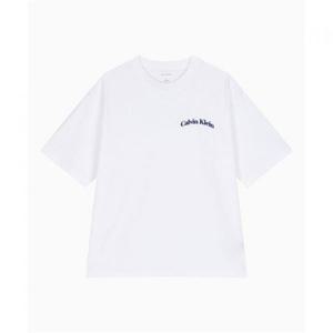 캘빈클라인진 릴렉스드핏 16S 프론트백 빌딩 반팔 티셔츠 4RF854G YAF 385575