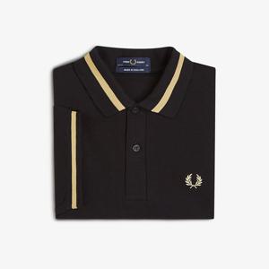 [공식] [M2] 싱글 팁 프레드페리 셔츠 - 블랙/샴페인 AFPM2G90002-157