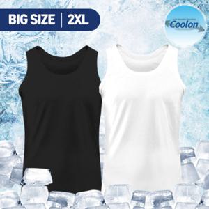 국산 쿨론 원사 100% 쿨론 골지 런닝 2XL