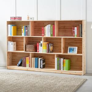 리젠플러스 라보나 2000 삼나무원목 3단 책장