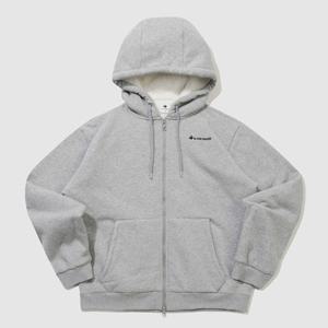 [르꼬끄] 남녀공용 셸파 루즈 후드 집업 QQ423LFTO1_MGR QQ423LFTO1