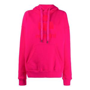 14주년 만셀 MANSEL 벨루어 로고 오버핏 후드티 네온핑크 SW0031 20P035E 40NP