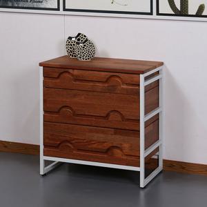 [우아미가구]토키바 멀바우 서랍장 3단 600