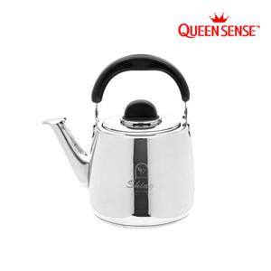 퀸센스 인덕션겸용 스텐 휘슬 주전자 2.8L 소형 소리나는주전자
