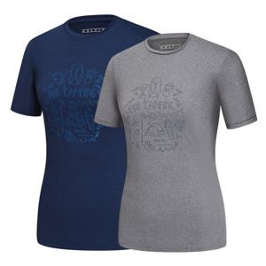 [무료배송]콜핑 여름 여성 등산 아웃도어 프린트 냉감 원단 여자 라운드 티셔츠