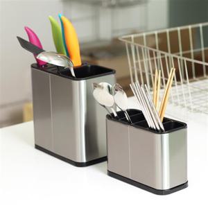 스테인레스 칼블럭 수저통겸용 칼꽂이 2종세트