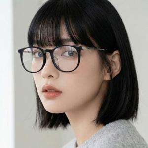 몽클레어 안경테 ML5152F 001 블랙 뿔테 아시안핏 명품 패션