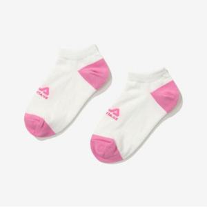 [휠라키즈] 리니어로고 스니커즈양말 (FK3SCG1009X_OWH)