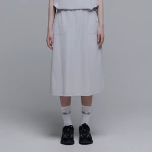 [무료반품] 내셔널지오그래픽 N242WSK960 여성 데일리 경량 우븐 스트레치 스커트 ICE GREY