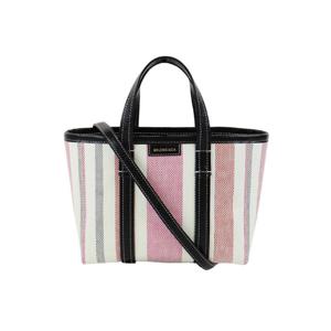 (명품) 발렌시아가 라피아 스트라이프 미니 토트백 67