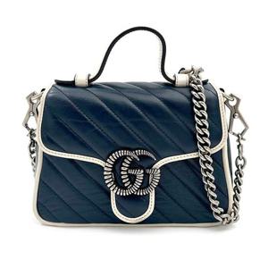 (명품) 구찌 마몽 탑 핸들 미니 크로스백 583571