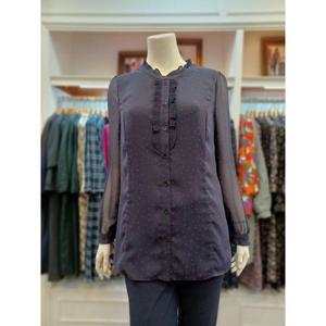 앤디스클라인 세이브존07 도트 봄,가을 쉬폰 블라우스 A2NAB407A