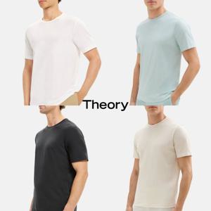 띠어리 L044508R 남자 슬러브 유기농 코튼 릴랙스 반팔 티셔츠