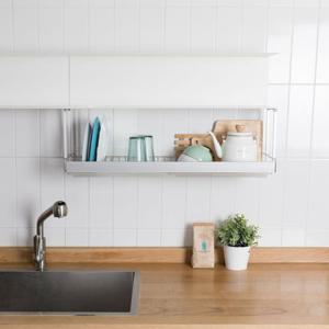 부착식 알루미늄 싱크선반 식기건조대 600 슬라이드