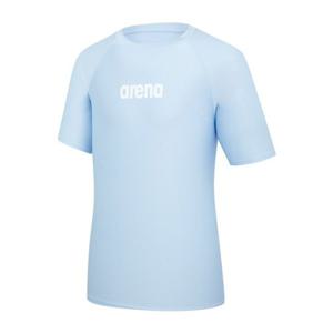 [아레나] (A4BM1RR44_SBL) 남성 뉴웨이브 릴렉스핏 숏슬리브 래쉬가드 A4BM1RR44