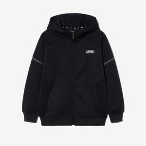 [휠라키즈] PF 쿠션지 후드 집업 (FK2FTG3301M_BLK)