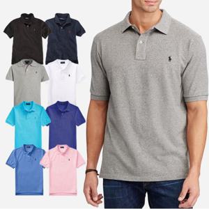 폴로 랄프로렌 보이즈 남녀공용 카라 반팔 티셔츠