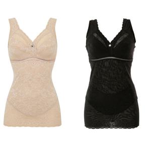 와코루 노와이어 미듐타입 여성 바디쉐이퍼 반올인원(WBT3213A)