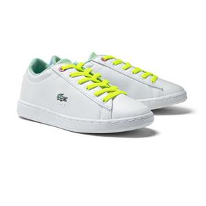 [토박스] (160-200mm) 라코스테 키즈 카나비123 화이트그린 고무줄끈신발 LAKCD1TSCA11 LAKCD1TSCA11