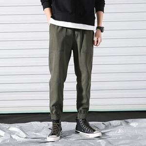 허리밴딩 조커 스타일 조거 바지 팬츠 남성 캐주얼