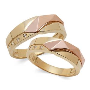 라디오사 18K 커플링 세트 G18A-3813OR 남녀한쌍