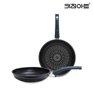키친아트 까사 티타늄코팅 인덕션 후라이팬세트 2종A 후24+28