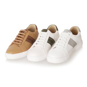소다 남성 캐주얼 밴드 스니커즈 경량 쿠션형 CMM306 (화이트,아이보리,카멜)