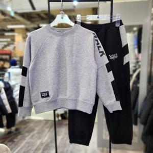 에스핏 HC09 소매배색맨투맨세트 봄가을 SJZ101MKTR05