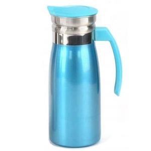 스텐 물병 손잡이 냉장고 물통 식당 물병 컬러 1000ml